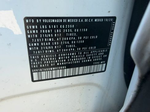 Used 2021 Volkswagen Tiguan S FWD image 33