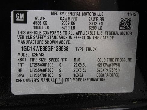 Used 2016 Chevrolet Silverado 2500 LTZ w/ Duramax Plus Package AWD/4WD image 66