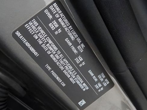 Used 2024 Lucid Air Touring image 12