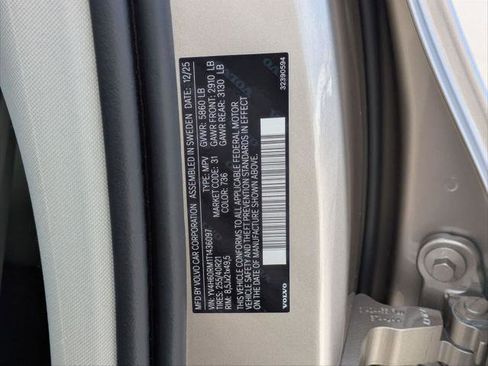 New 2026 Volvo XC60 T8 Ultra w/ Protection Package Premier image 15