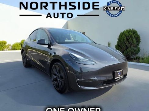 Used 2025 Tesla Model Y Long Range AWD/4WD image 1
