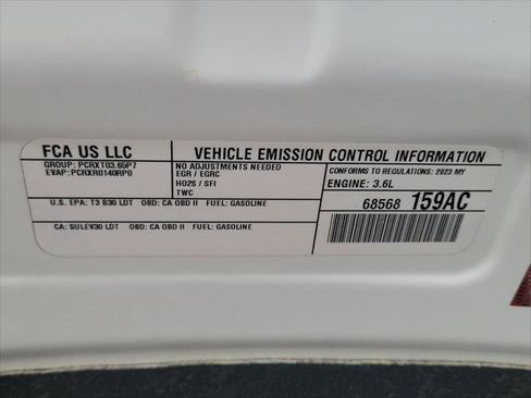 Certified 2023 Chrysler Voyager LX FWD image 24