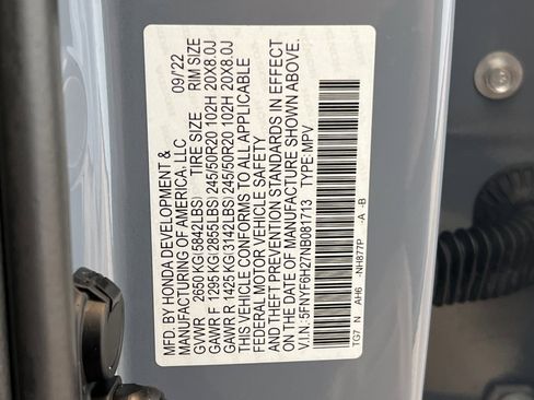 Used 2022 Honda Pilot Special Edition image 29