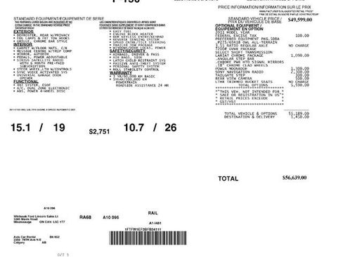 Used 2011 Ford F150 Lariat w/ Lariat Chrome Pkg AWD/4WD image 15