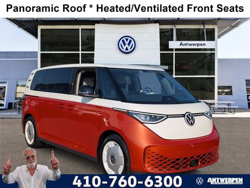 Used 2025 Volkswagen ID. Buzz Pro S Plus w/ Cupholders Package RWD image 1