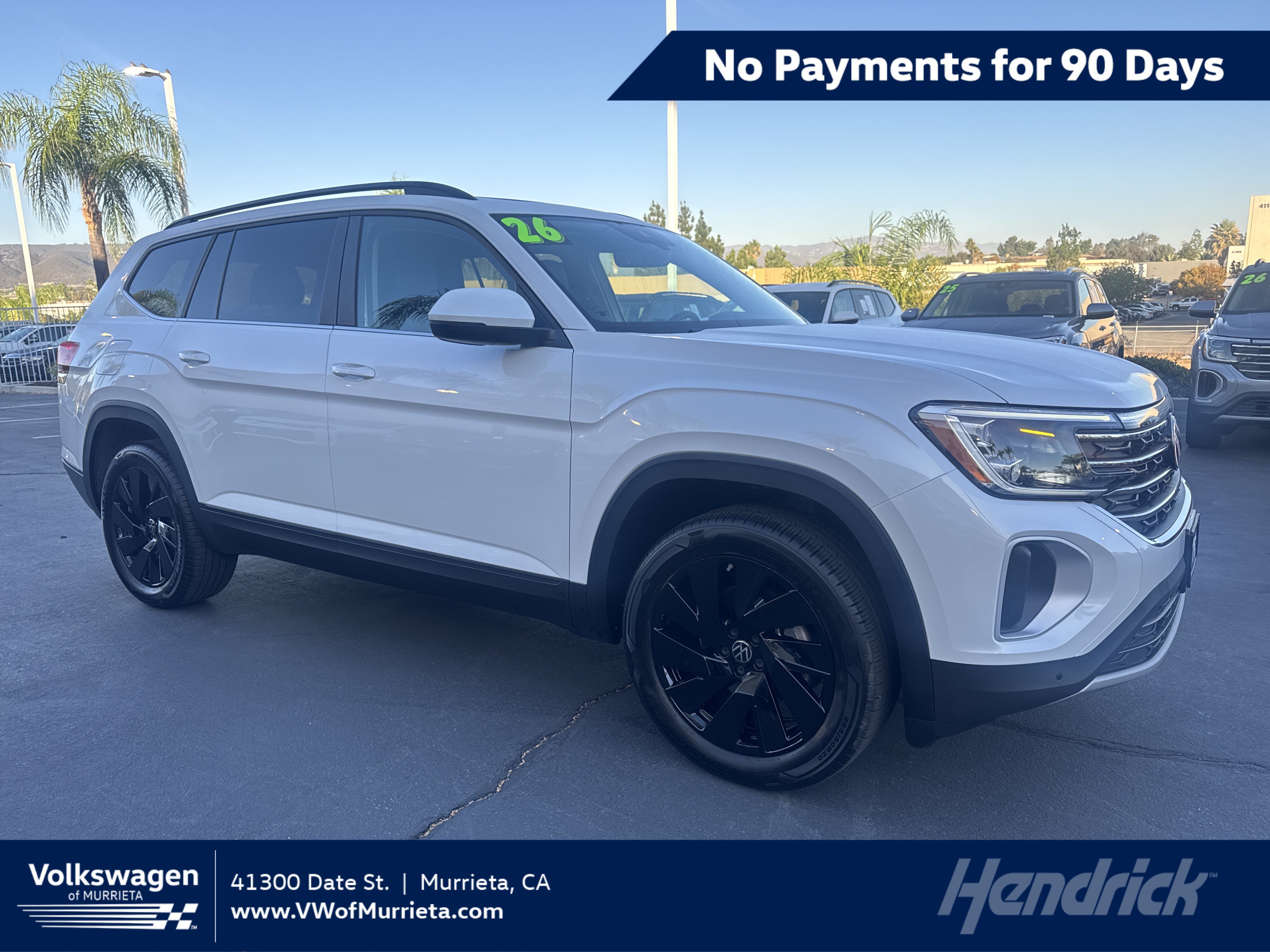 Used 2026 Volkswagen Atlas SE FWD image 1