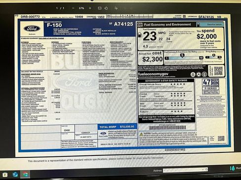 New 2025 Ford F150 XLT w/ Equipment Group 303A High image 14