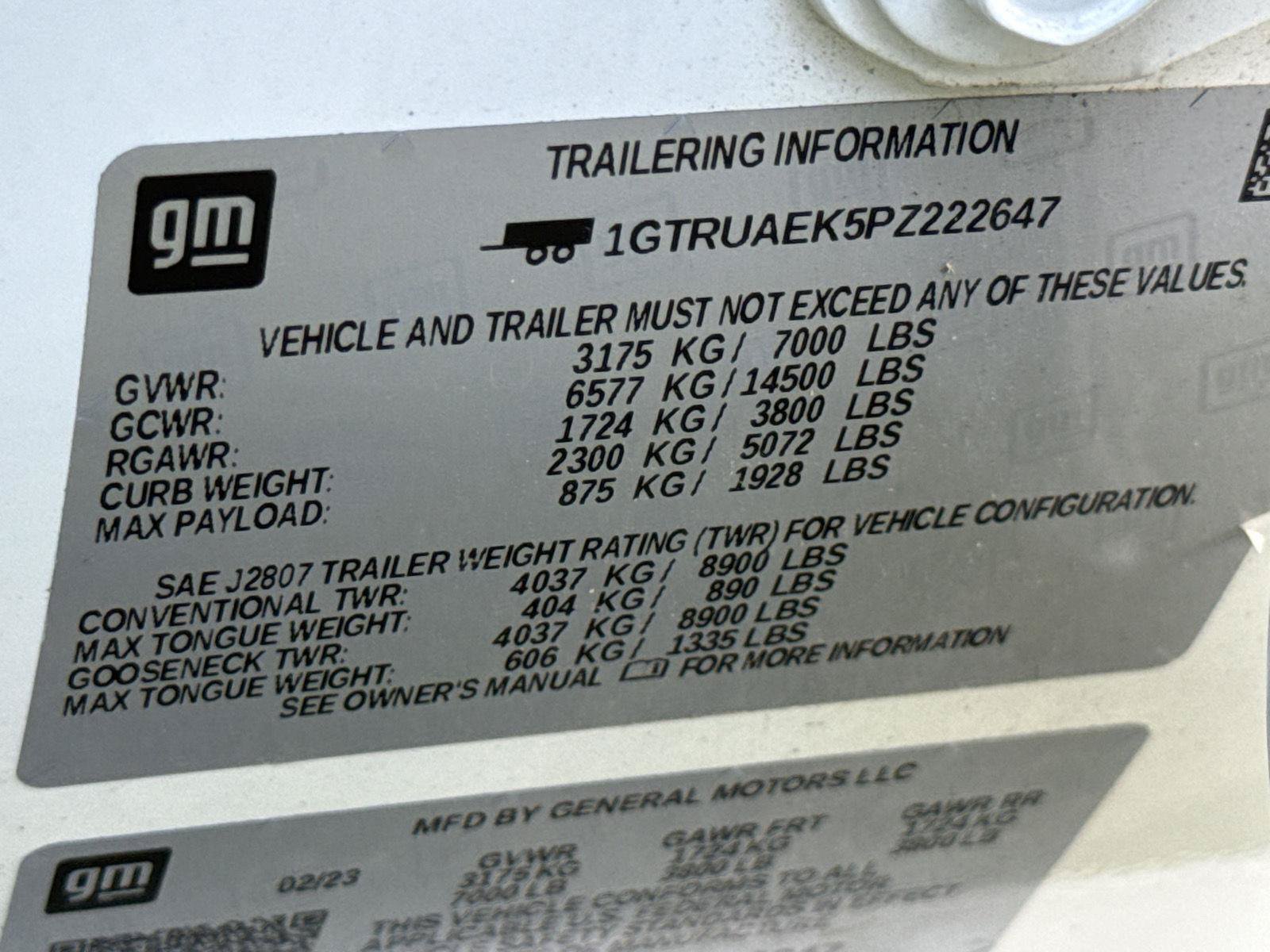 Used 2023 GMC Sierra 1500 Pro w/ Graphite Edition AWD/4WD image 11