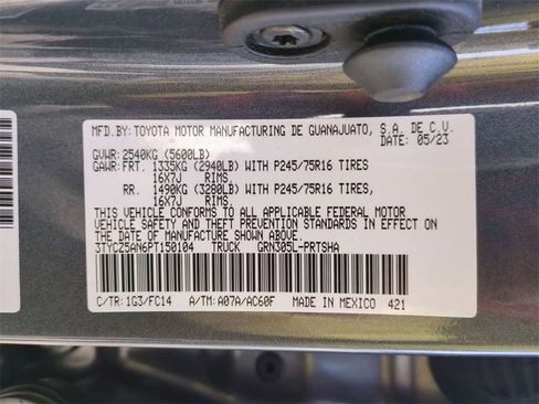 Used 2023 Toyota Tacoma SR5 w/ SX Package image 24