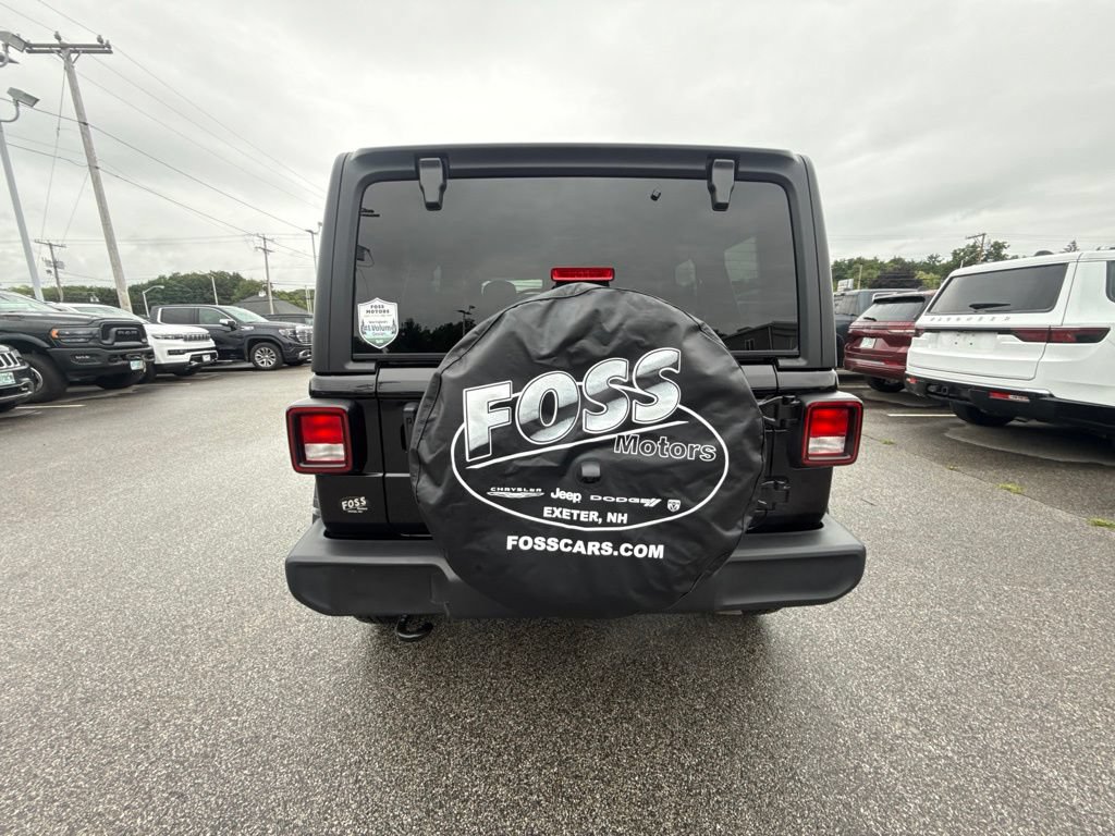 Certified 2024 Jeep Wrangler Unlimited Sport AWD/4WD image 4