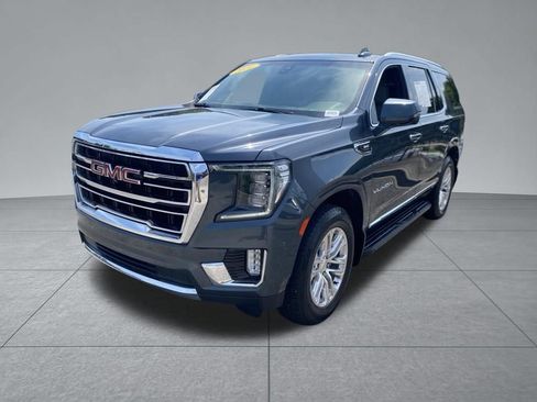 Used 2021 GMC Yukon SLT w/ SLT Premium Package RWD image 2