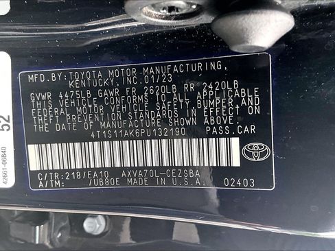 Used 2023 Toyota Camry SE w/ Audio Upgrade Package FWD image 30