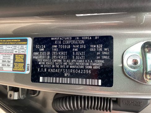 Used 2024 Kia EV9 GT-Line AWD/4WD image 30