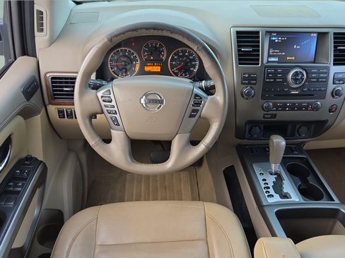 Used 2015 Nissan Armada Platinum w/ 2nd Row Captain Seat Package RWD image 11