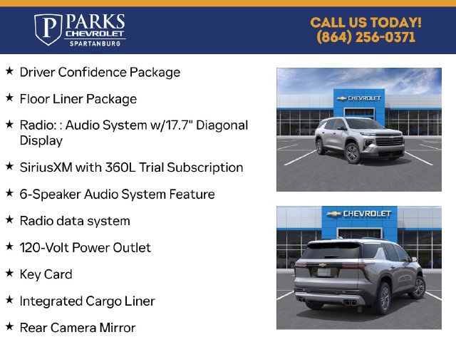 New 2027 Chevrolet Traverse LT w/ Driver Confidence Package AWD/4WD image 4