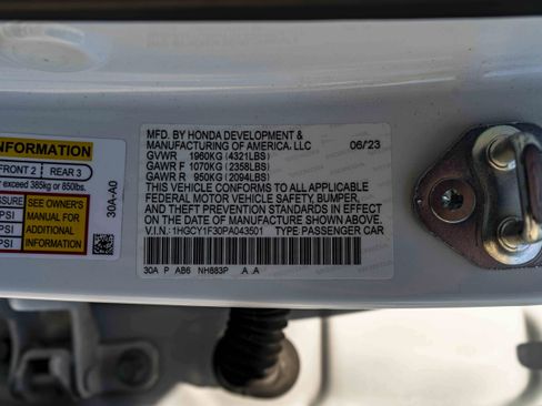 Used 2023 Honda Accord EX image 44