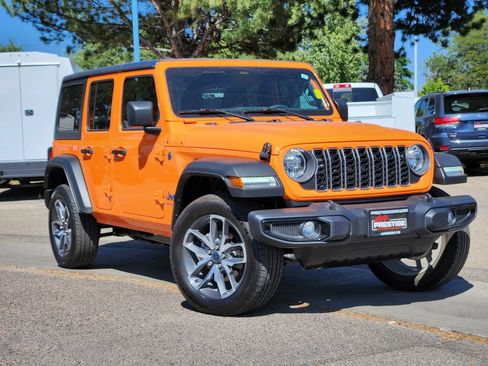 Used 2025 Jeep Wrangler Unlimited Sport S 4xe AWD/4WD image 1