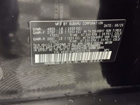 Used 2025 Subaru Outback Premium image 16