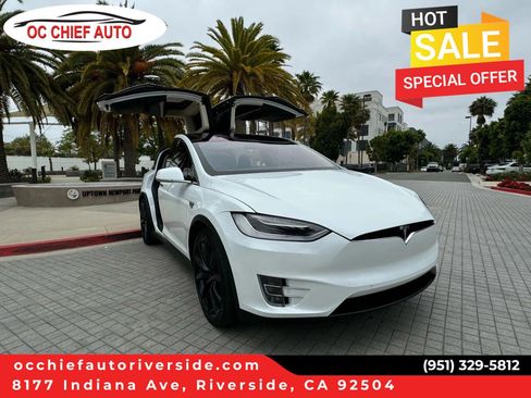 Used 2020 Tesla Model X Long Range AWD/4WD image 1