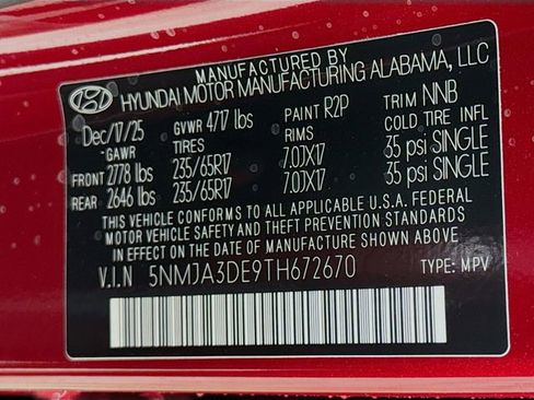 New 2026 Hyundai Tucson SE image 16