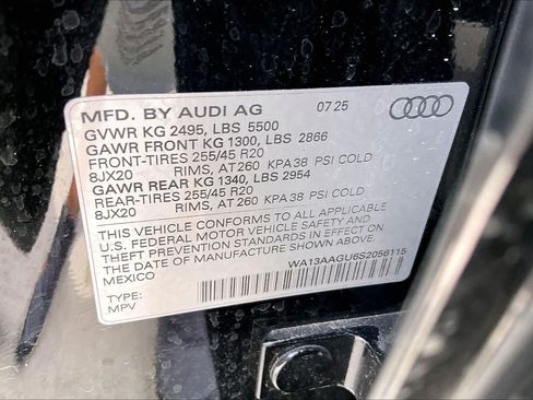 Used 2025 Audi Q5 Prestige AWD/4WD image 34