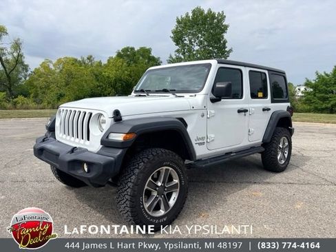 Used 2018 Jeep Wrangler Unlimited Sport S AWD/4WD image 1