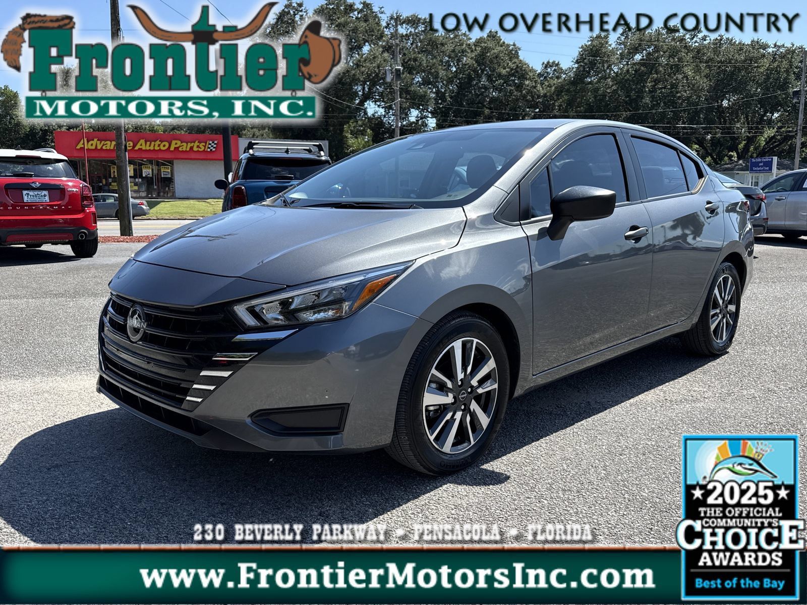 Used 2025 Nissan Versa S w/ S Plus Package FWD image 1