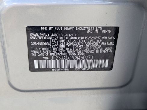 Used 2016 Subaru Forester 2.5i Premium w/ All-Weather Package AWD/4WD image 35