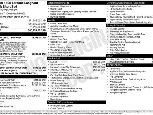Used 2019 RAM 1500 Laramie Longhorn AWD/4WD image 35