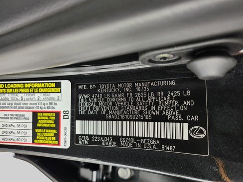 New 2025 Lexus ES 350 w/ Premium Package image 35