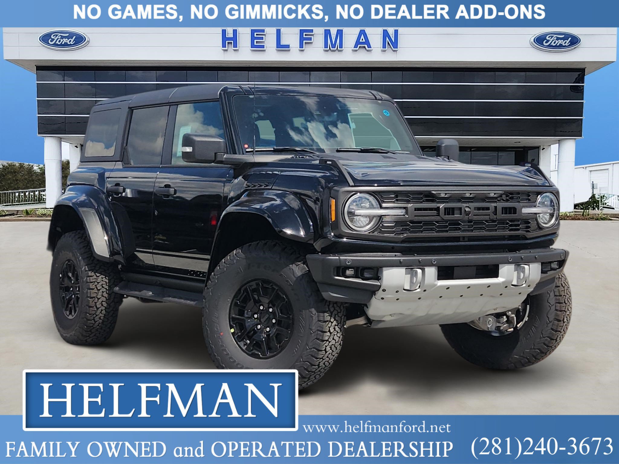 New 2026 Ford Bronco Raptor AWD/4WD image 1