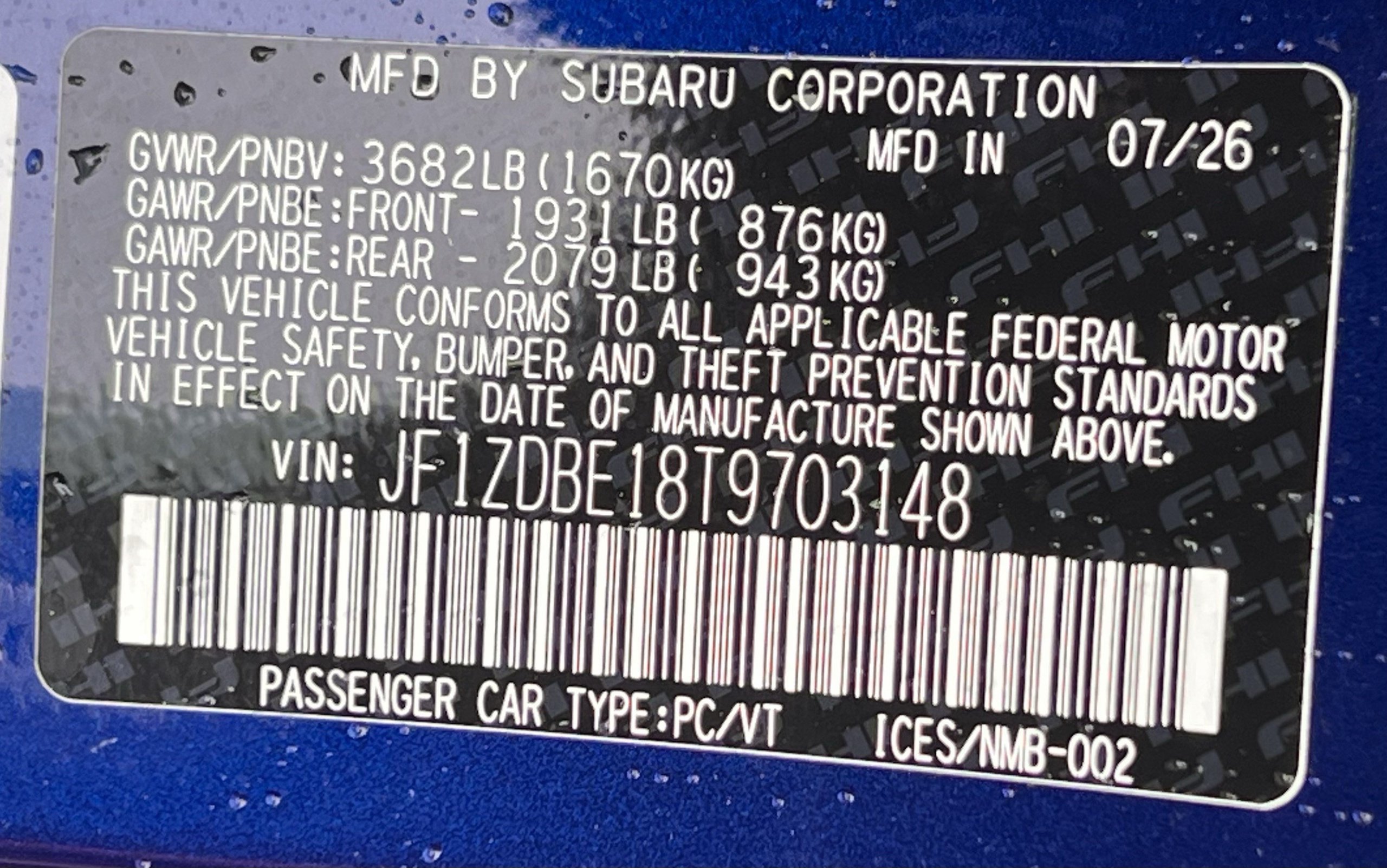 New 2026 Subaru BRZ Limited RWD image 28