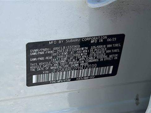 Certified 2023 Subaru Forester Touring AWD/4WD image 31