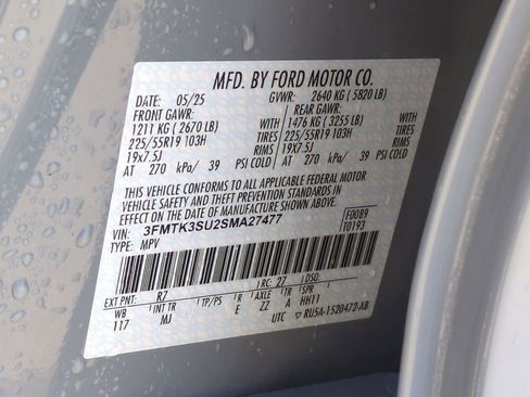 New 2025 Ford Mustang Mach-E Premium w/ Interior Protection Package image 57