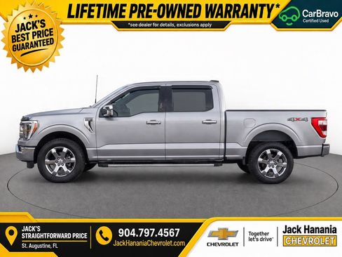 Used 2021 Ford F150 Lariat w/ Equipment Group 502A High AWD/4WD image 4