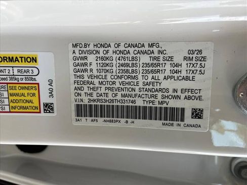 Used 2026 Honda CR-V LX image 24