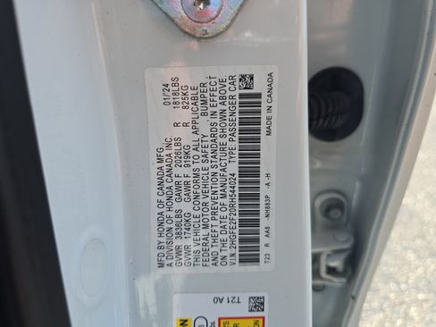Certified 2024 Honda Civic LX image 29