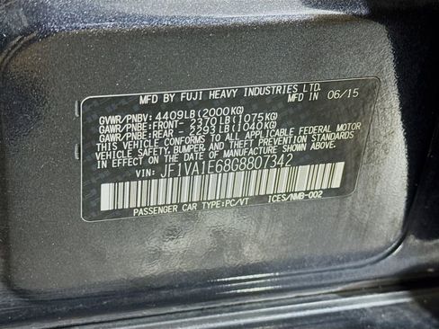 Used 2016 Subaru WRX Premium image 40