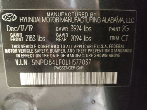 Used 2020 Hyundai Elantra SEL w/ Cargo Package (C1) FWD image 33