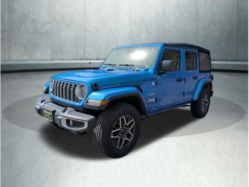 Used 2024 Jeep Wrangler Unlimited Sahara AWD/4WD image 1