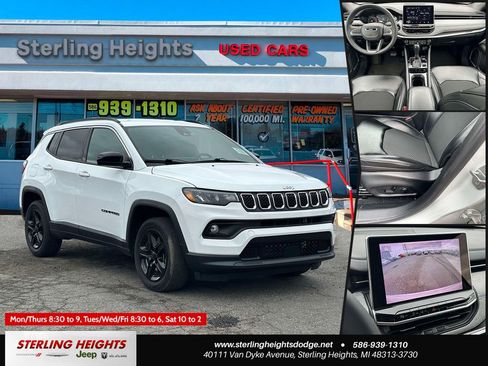Used 2023 Jeep Compass Latitude w/ Convenience Group AWD/4WD image 1