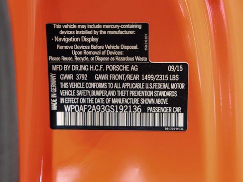 Used 2016 Porsche 911 GT3 RS image 43