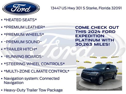 Certified 2024 Ford Expedition Platinum RWD image 17