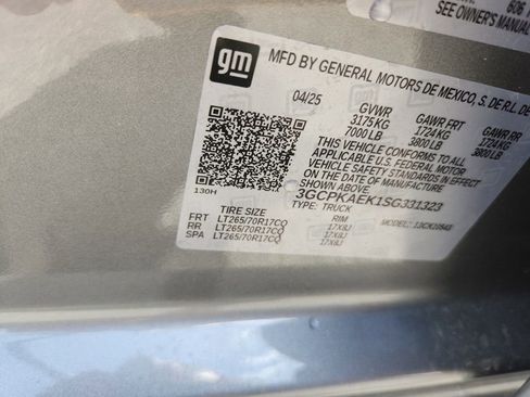 New 2025 Chevrolet Silverado 1500 W/T image 23