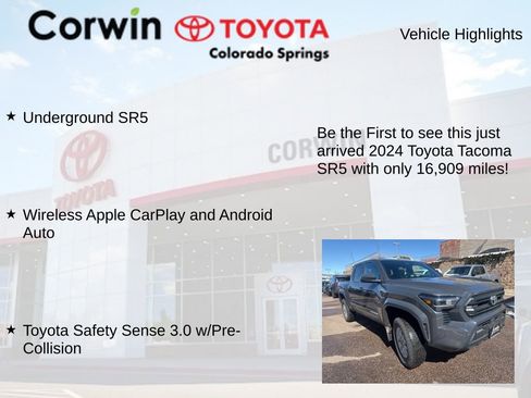 Used 2024 Toyota Tacoma SR5 image 4