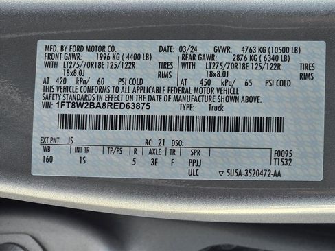 Used 2024 Ford F250 XL w/ STX Appearance Package image 28