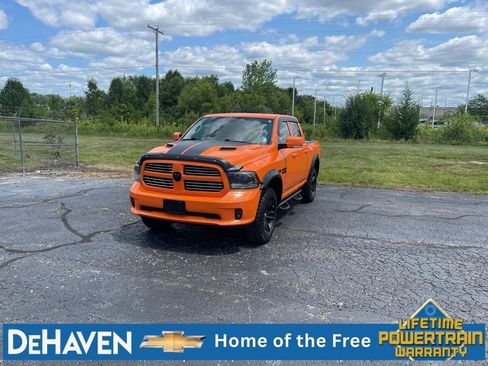 Used 2015 RAM 1500 Sport w/ Ignition Orange Sport Package AWD/4WD image 1