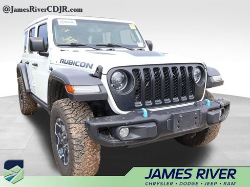 Used 2023 Jeep Wrangler Unlimited Rubicon 4xe w/ Steel Bumper Group AWD/4WD image 9