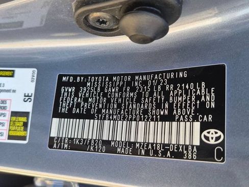 Used 2023 Toyota Corolla LE FWD image 23