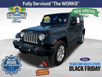 Used 2017 Jeep Wrangler Unlimited Sahara w/ Connectivity Group